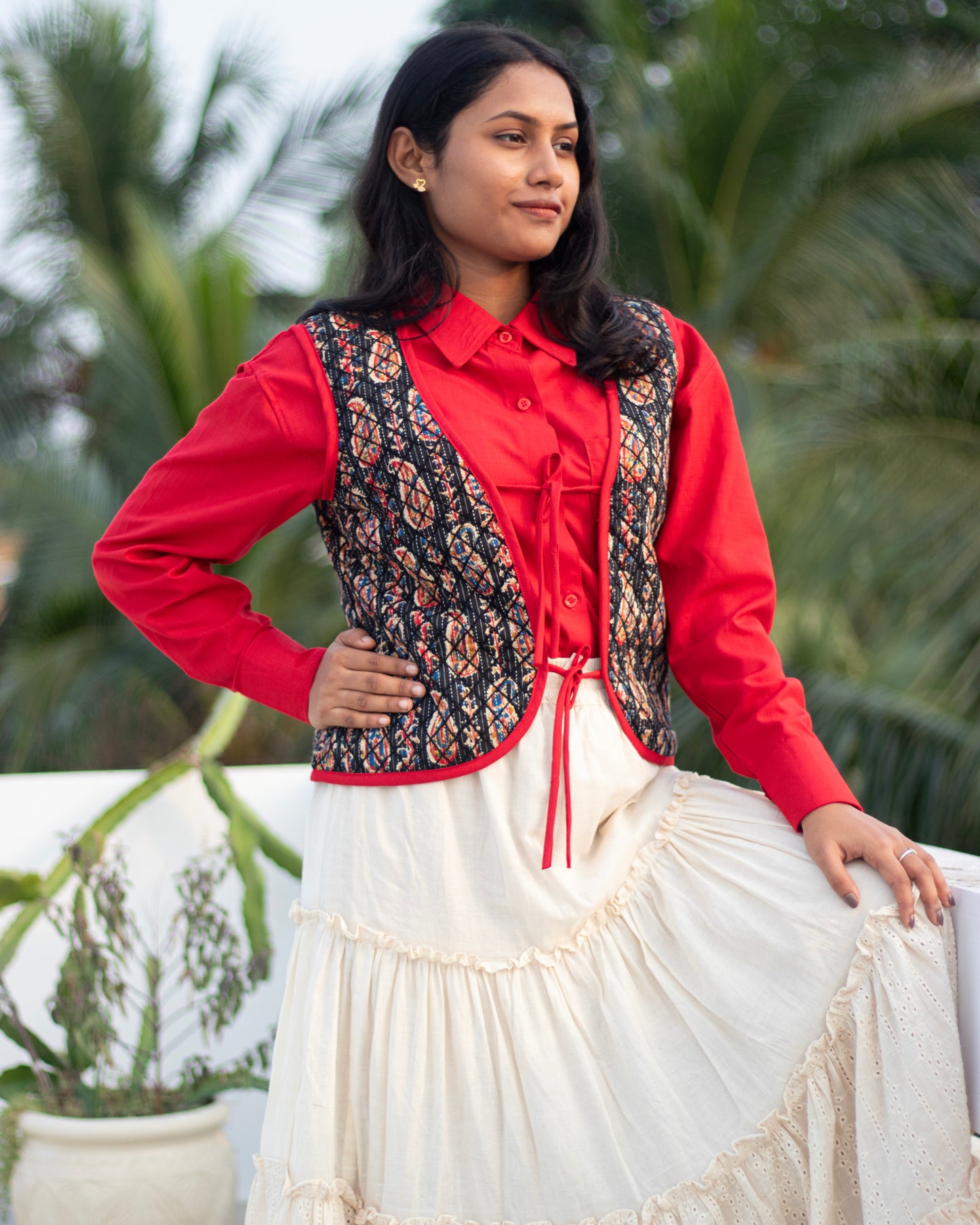 Taral Tier Skirt